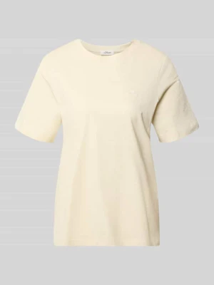 T-shirt o kroju regular fit z czystej bawełny s.Oliver RED LABEL