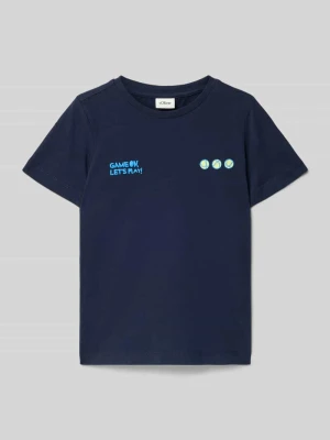 T-shirt o kroju regular fit z czystej bawełny s.Oliver RED LABEL