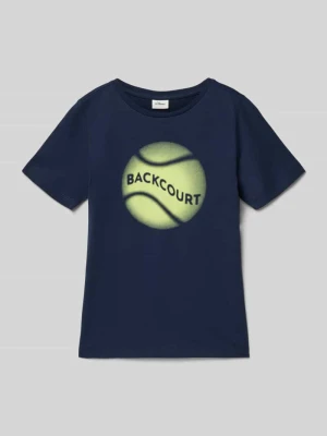 t-shirt o kroju regular fit z czystej bawełny s.Oliver RED LABEL