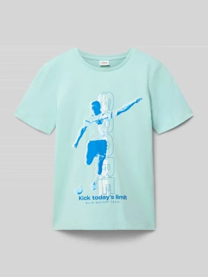 t-shirt o kroju regular fit z czystej bawełny s.Oliver RED LABEL