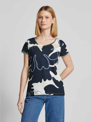 T-shirt o kroju regular fit z czystej bawełny Tom Tailor