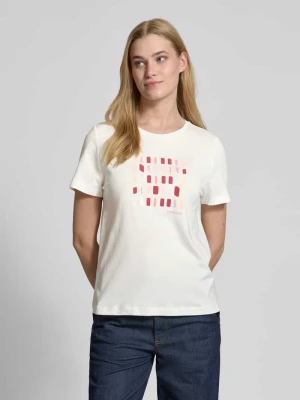 T-shirt o kroju regular fit z czystej bawełny Tom Tailor