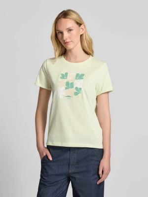 T-shirt o kroju regular fit z czystej bawełny Tom Tailor