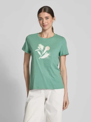 T-shirt o kroju regular fit z czystej bawełny Tom Tailor