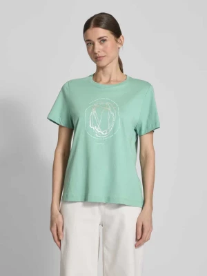 T-shirt o kroju regular fit z czystej bawełny Tom Tailor