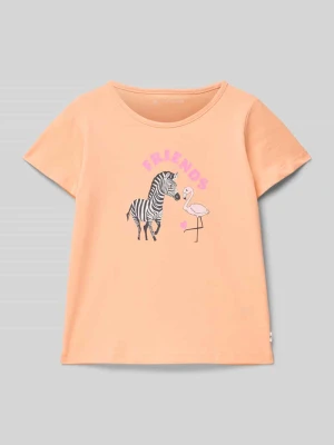 T-shirt o kroju regular fit z czystej bawełny Tom Tailor
