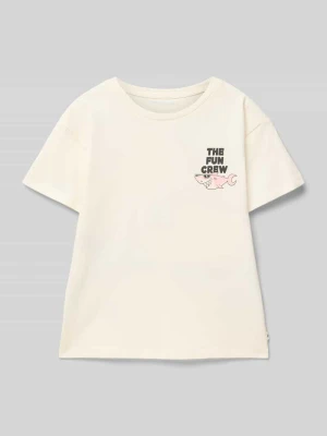 T-shirt o kroju regular fit z czystej bawełny Tom Tailor