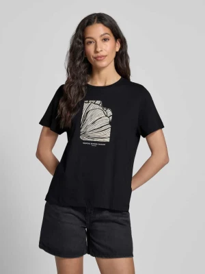 T-shirt o kroju regular fit z czystej bawełny Tom Tailor