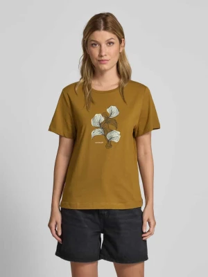 T-shirt o kroju regular fit z czystej bawełny Tom Tailor