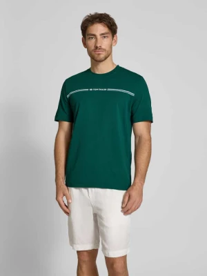 T-shirt o kroju regular fit z czystej bawełny Tom Tailor