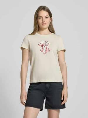T-shirt o kroju regular fit z czystej bawełny Tom Tailor