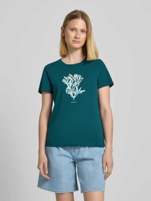 T-shirt o kroju regular fit z czystej bawełny Tom Tailor