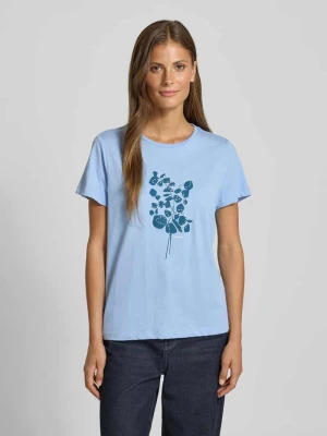 T-shirt o kroju regular fit z czystej bawełny Tom Tailor