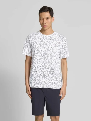 T-shirt o kroju regular fit z czystej bawełny Tom Tailor