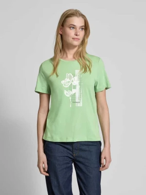 T-shirt o kroju regular fit z czystej bawełny Tom Tailor