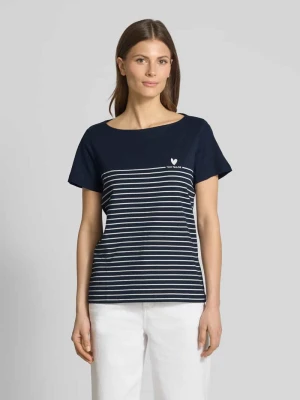 T-shirt o kroju regular fit z czystej bawełny Tom Tailor