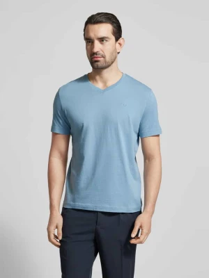 T-shirt o kroju regular fit z czystej bawełny Tom Tailor