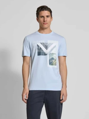 T-shirt o kroju regular fit z czystej bawełny Tom Tailor Denim