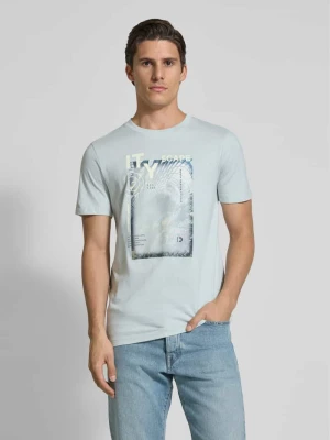 T-shirt o kroju regular fit z czystej bawełny Tom Tailor Denim