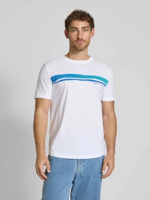 T-shirt o kroju regular fit z czystej bawełny Tom Tailor Denim