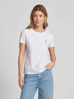 T-shirt o kroju regular fit z czystej bawełny Tom Tailor Denim