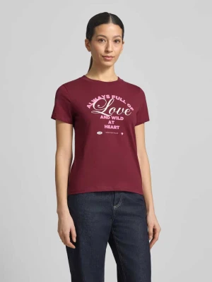 T-shirt o kroju regular fit z czystej bawełny Tom Tailor Denim