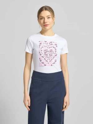 T-shirt o kroju regular fit z czystej bawełny Tom Tailor Denim