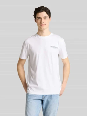 t-shirt o kroju regular fit z czystej bawełny Tom Tailor Denim