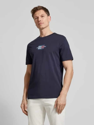 T-shirt o kroju regular fit z czystej bawełny Tommy Hilfiger
