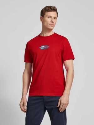 T-shirt o kroju regular fit z czystej bawełny Tommy Hilfiger