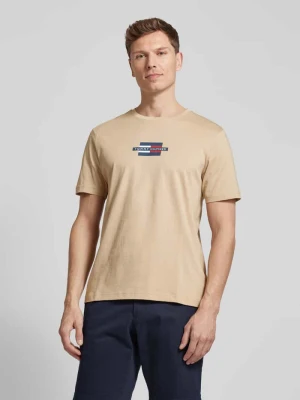 T-shirt o kroju regular fit z czystej bawełny Tommy Hilfiger
