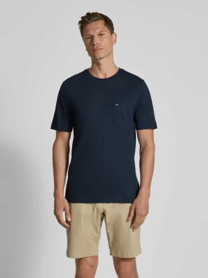 T-shirt o kroju regular fit z czystej bawełny Tommy Hilfiger