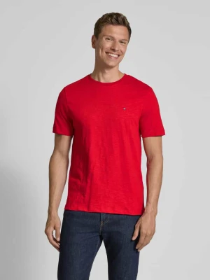 T-shirt o kroju regular fit z czystej bawełny Tommy Hilfiger