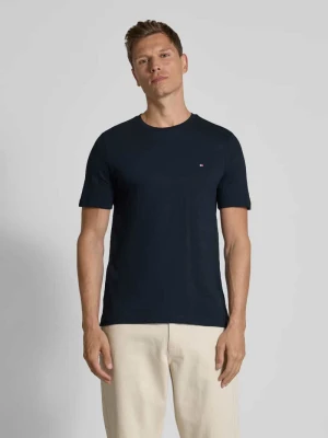 T-shirt o kroju regular fit z czystej bawełny Tommy Hilfiger