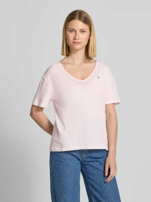 T-shirt o kroju regular fit z czystej bawełny Tommy Hilfiger