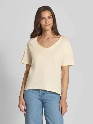 T-shirt o kroju regular fit z czystej bawełny Tommy Hilfiger