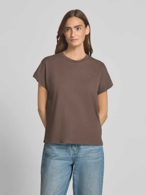 T-shirt o kroju regular fit z czystej bawełny Tommy Hilfiger