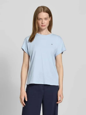 T-shirt o kroju regular fit z czystej bawełny Tommy Hilfiger