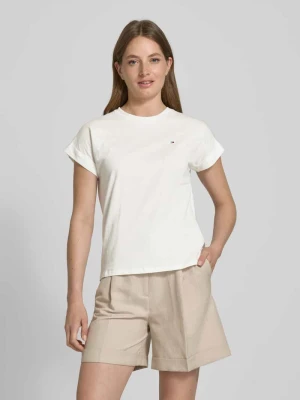 T-shirt o kroju regular fit z czystej bawełny Tommy Hilfiger