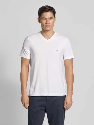 T-shirt o kroju regular fit z czystej bawełny Tommy Hilfiger