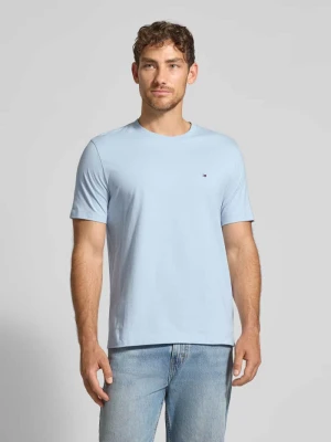 T-shirt o kroju regular fit z czystej bawełny Tommy Hilfiger