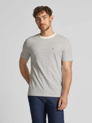 T-shirt o kroju regular fit z czystej bawełny Tommy Hilfiger