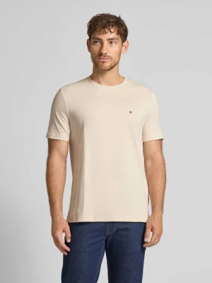 T-shirt o kroju regular fit z czystej bawełny Tommy Hilfiger