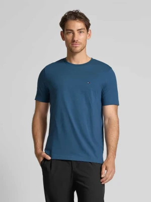 T-shirt o kroju regular fit z czystej bawełny Tommy Hilfiger