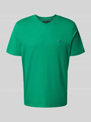 T-shirt o kroju regular fit z czystej bawełny Tommy Hilfiger