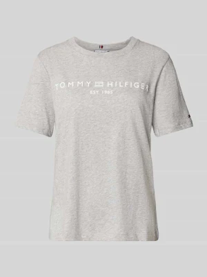 T-shirt o kroju regular fit z czystej bawełny Tommy Hilfiger