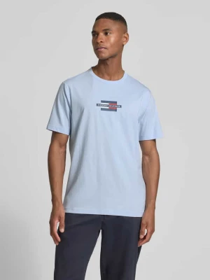 T-shirt o kroju regular fit z czystej bawełny Tommy Hilfiger