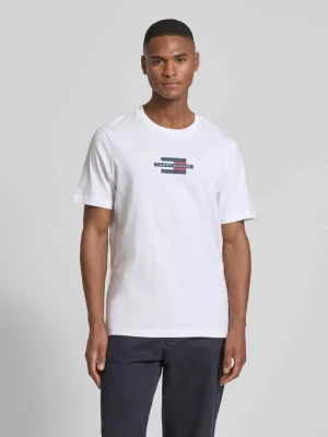 T-shirt o kroju regular fit z czystej bawełny Tommy Hilfiger