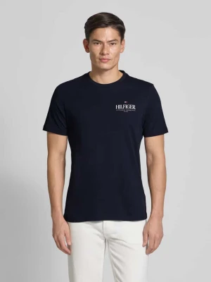 T-shirt o kroju regular fit z czystej bawełny Tommy Hilfiger