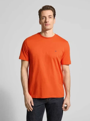 T-shirt o kroju regular fit z czystej bawełny Tommy Hilfiger